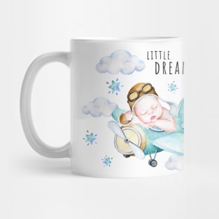 Newborn Baby Boy Sleeping Mug